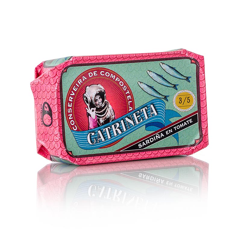 Sardine intere in salsa di pomodoro, Catrineta, Spagna, 115 g