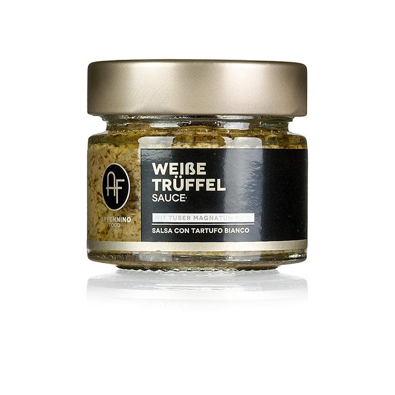 Sauce aux truffes (SALSA Tartufata), avec des truffes blanches (Tuber magnatum), Appennino, 80 g