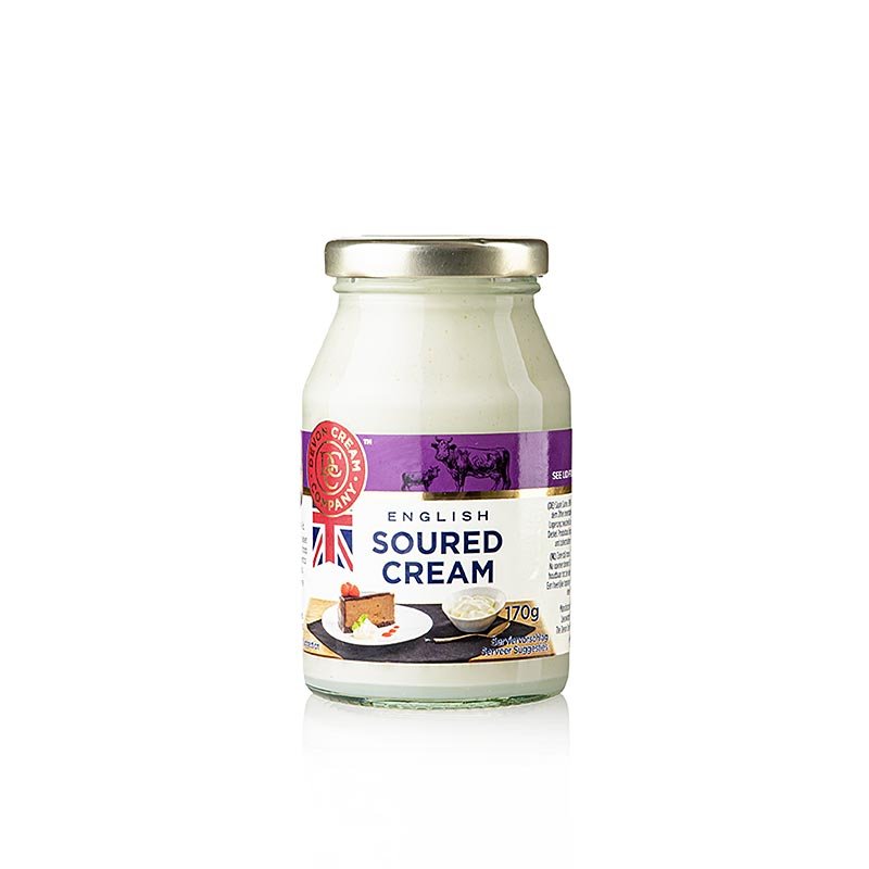 Englische Soured Cream, 170 g | Saucen, Suppen, Fonds | thungourmet