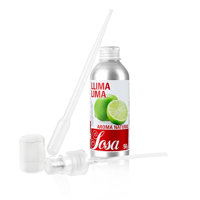 Sosa - Aroma naturale al lime, liquido, 50 g