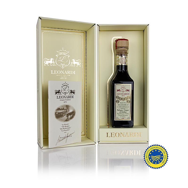 Leonardi - Vinaigre balsamique Modène IGP, Francobollo, 15 ans, 250 ml