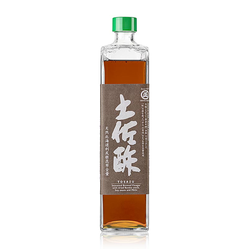 Aceto dashi Tosazu, salsa di condimento giapponese, Marusho, 700 ml