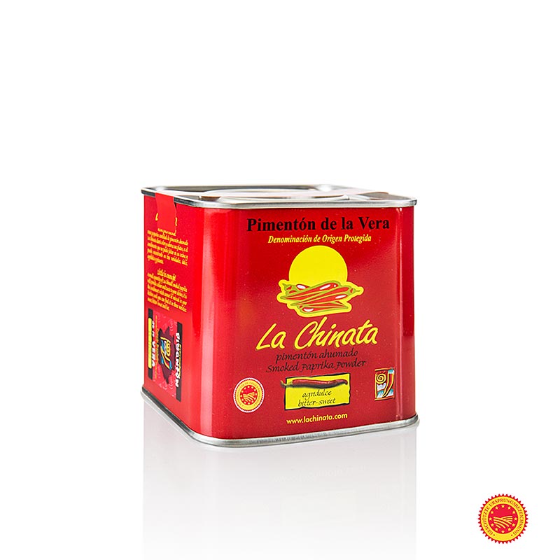 Paprika in polvere - Pimenton de la Vera DOP/PDO, affumicata, dolce-amara, la Chinata, 350 g
