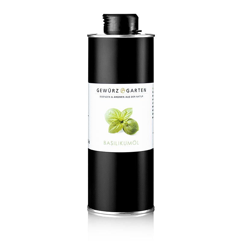 Olio al basilico Gewürzgarten in olio di colza, 500 ml