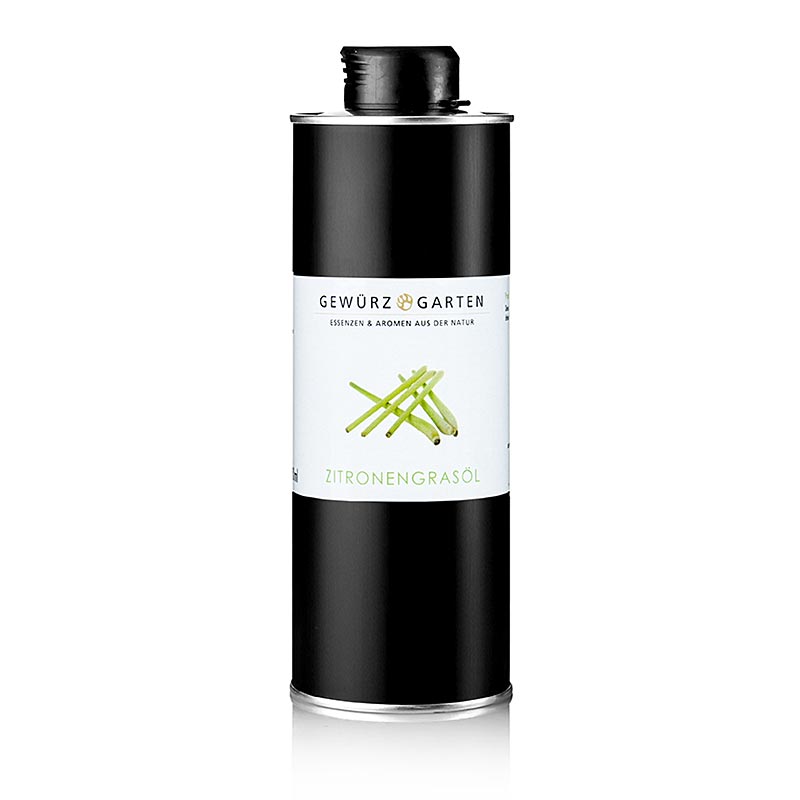 Gewürzgarten Zitronengrasöl in Rapsöl, 500 ml