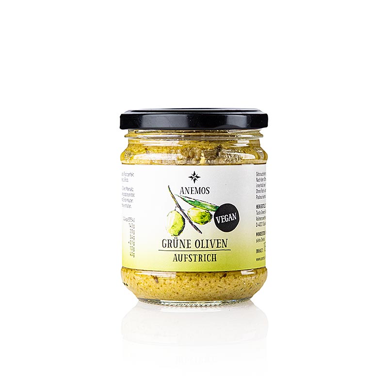 Pasta di olive - tapenade, verde, da olive Chalkediki, ANEMOS, 180 g