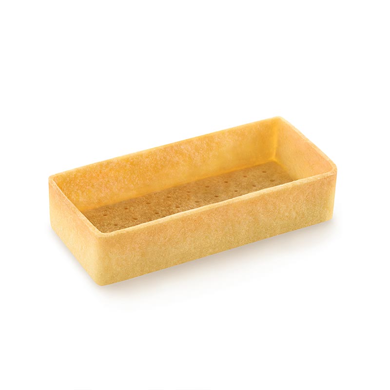 HUG - Dessert-Tartelettes - Filigrano, rechteckig, 7,3x3,3cm, H 1,8cm, Mürbeteig, 162 St