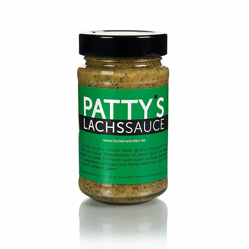 Sauce au saumon de Patty, Miel à l'aneth, 225 ml