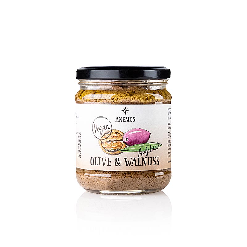 Oliven- Walnuß Tapenade, ANEMOS, 200 g