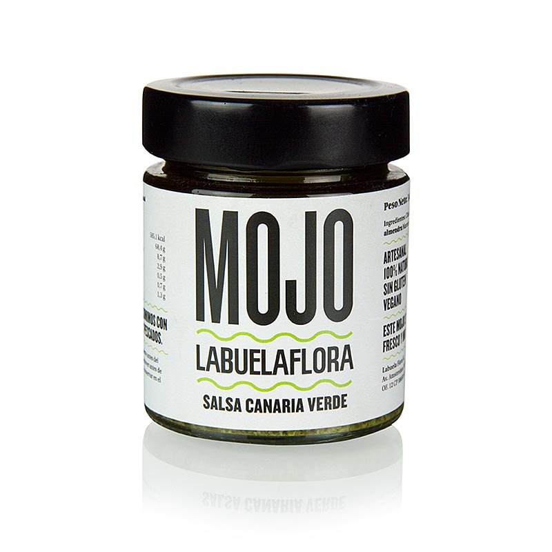 Innova Food Abona - Mojo Verde, salsa verde delle Canarie, Labuelaflora, 140 g