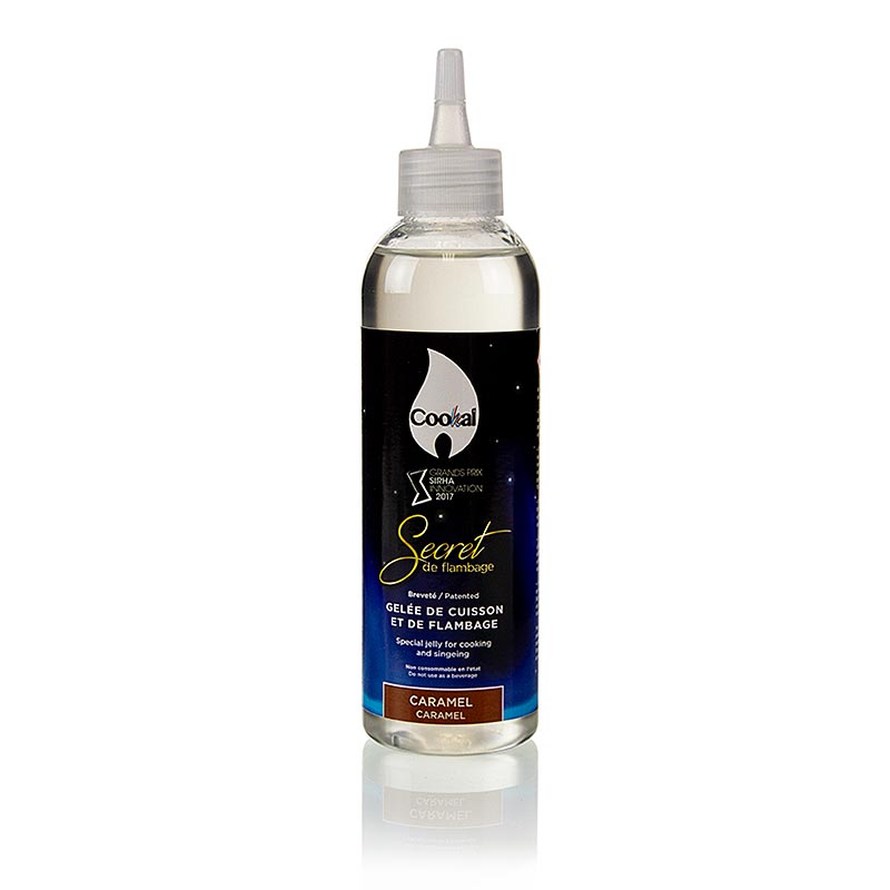 Secret de Flambage Caramello, gel per flambé, Cookal, 200 ml