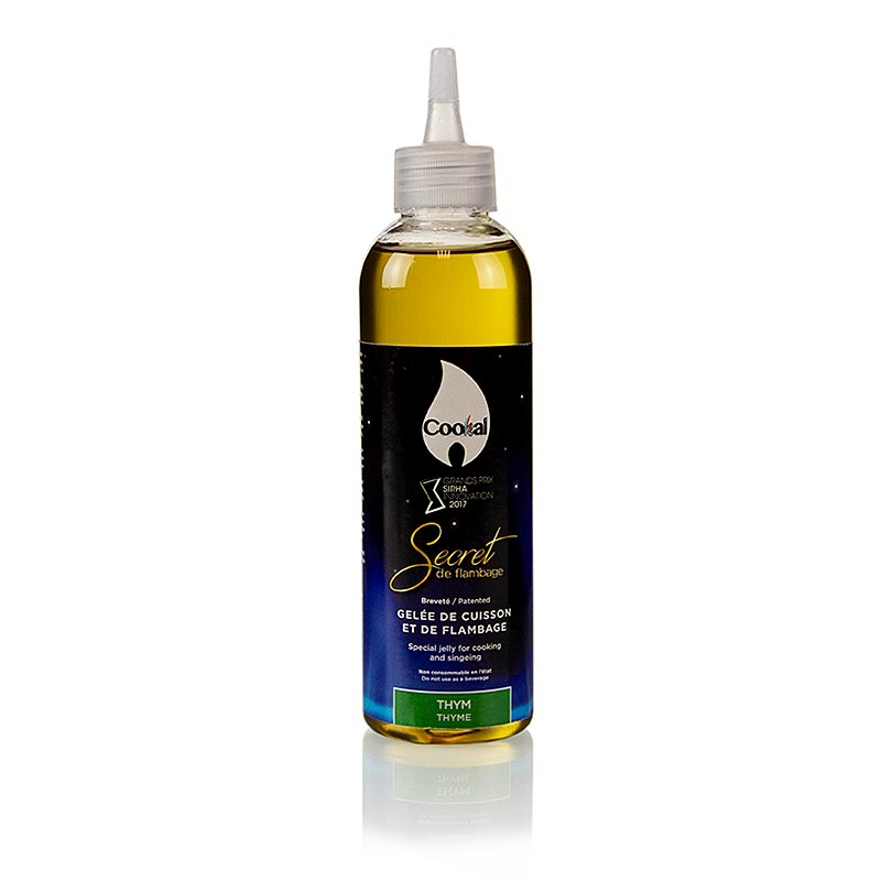 Secret de Flambage al timo, gel per flambé, Cookal, 200 ml