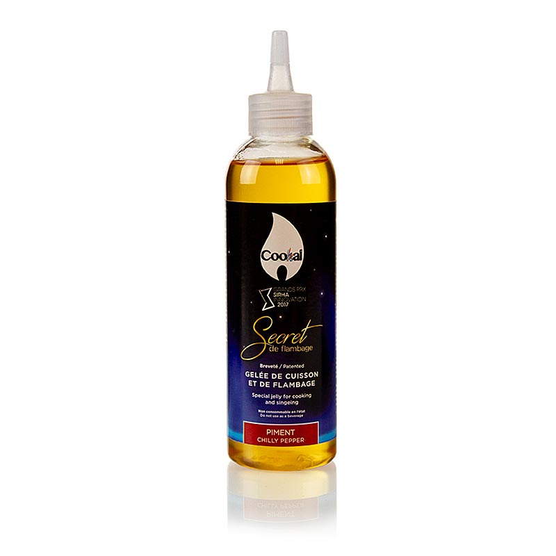 Secret de Flambage al peperoncino e aglio, gel per flambé, Cookal, 200 ml