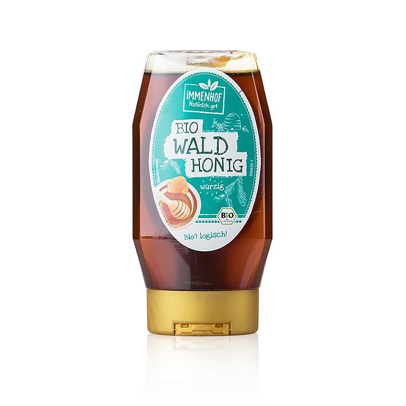 Breitsamer Immenhof Miel de forêt, bouteille à presser, BIO, 350 g