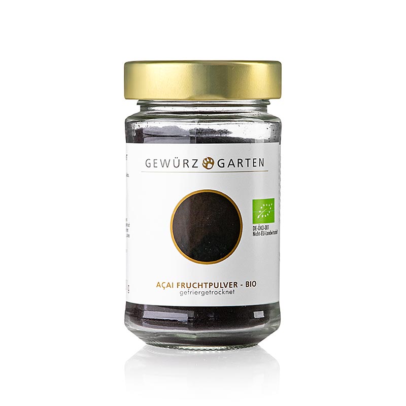 Gewürzgarten Polvere di frutto di acai, liofilizzata, biologica, 80 g