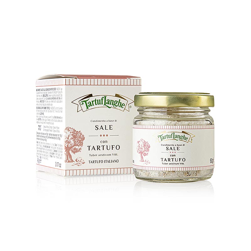 Tartuflanghe Französisches Meersalz mit Sommertrüffel (tuber aestivum), 90 g