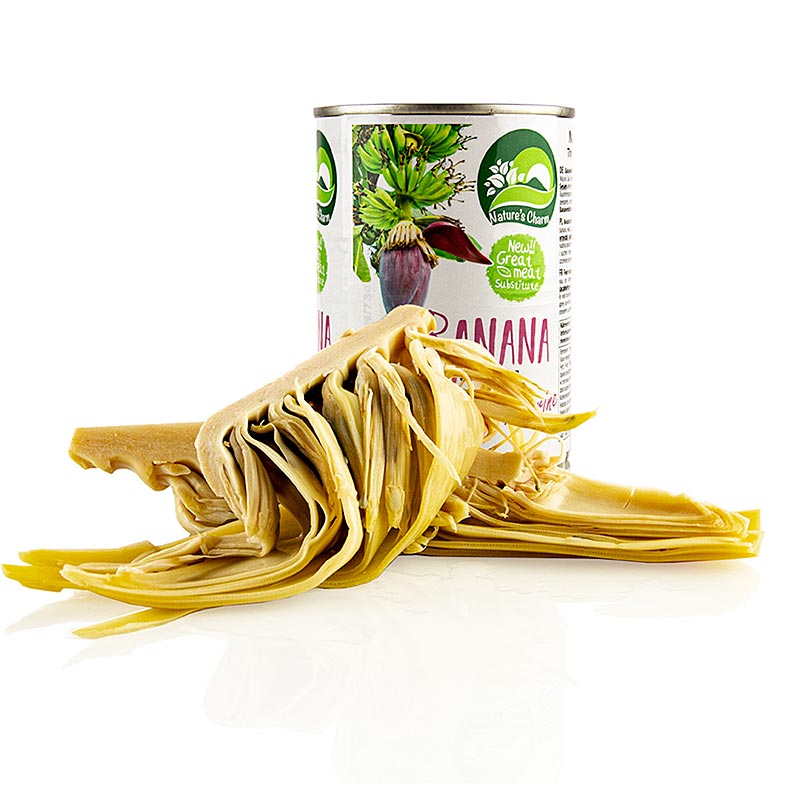 Fiori di banana, in salamoia, Natures Charm, 510 g
