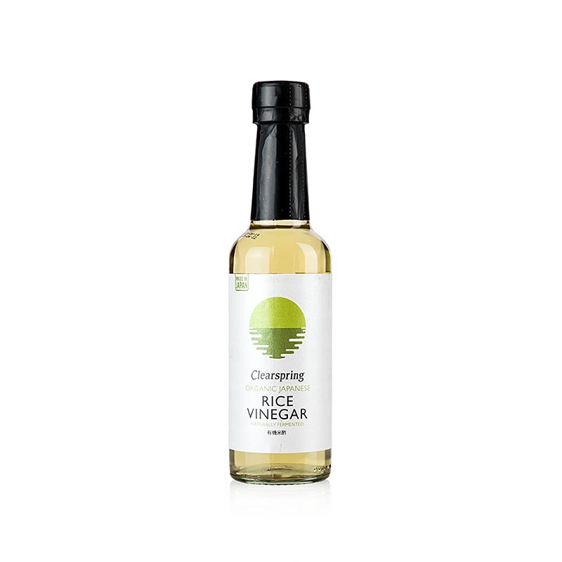 Organic Japanese Rice Vinegar, Vinaigre de riz clair, Clearspring, BIO, 250 ml