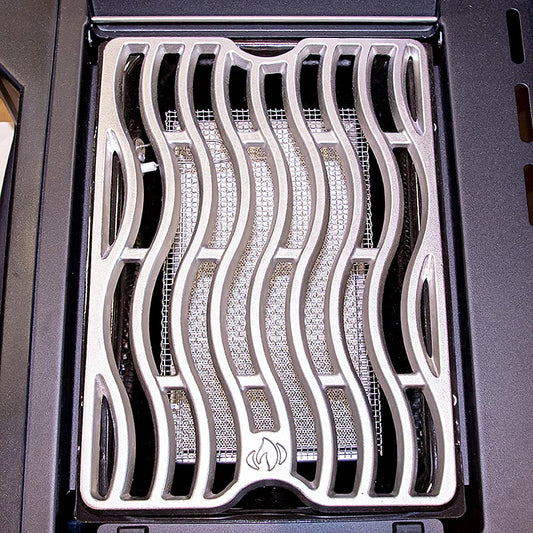 Napoleon Grillzubehör - Seitenbrennerrost, Guss - Edelstahl, für SIZZLE ZONE, groß, 1 St | Non Food / Hardware / Grillzubehör | thungourmet