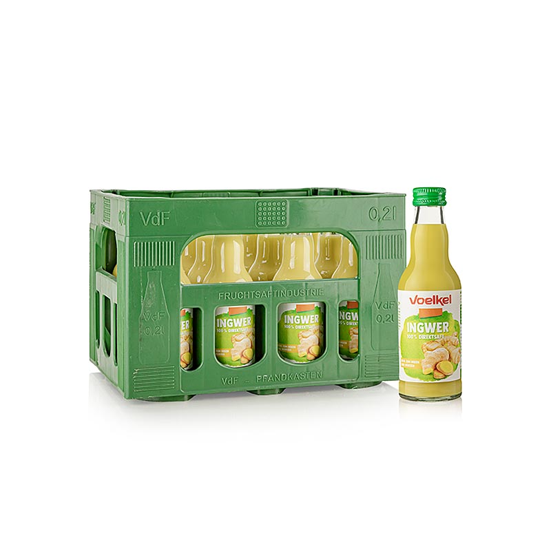Voelkel - Ingwersaft, BIO, 2,4 l, 12 x 200ml
