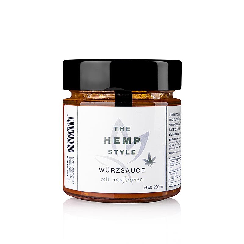 Salsa "The Hemp Style" di Serious Taste, Ernst Petry, 200 ml