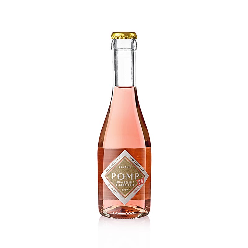 POMP aperitivo biologico, 0.0, fruttato, senza alcol, BIO, 200 ml