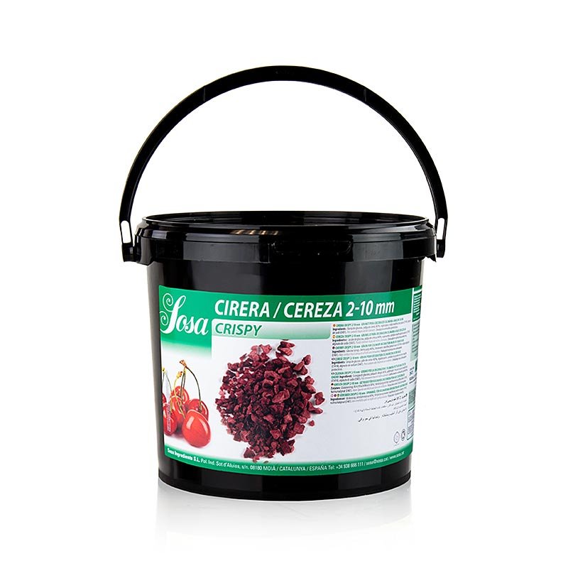 Sosa Crispy - Ciliegia, liofilizzata, 2 - 10 mm (39473), 1,2 kg | Cucina molecolare | thungourmet