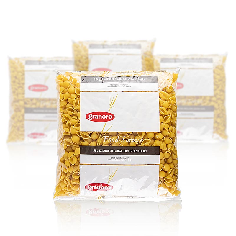 Granoro Conchiglie (Muschelnudeln), No.105, 12 kg, 4 x 3000g