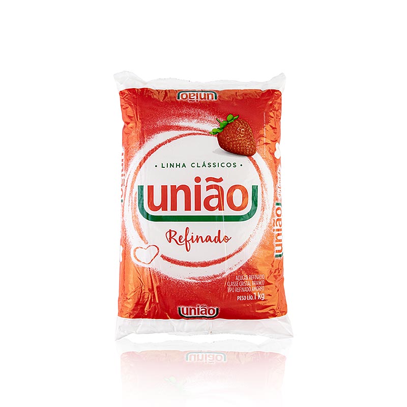 SUCOs DO BRASIL - Weißer Rohrzucker, aus Brasilien für Cocktails, Fa. União, 1 kg