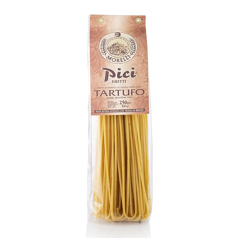 Pâtes Pici Dritti Tartufo (à la truffe), Morelli 1860, 250 g