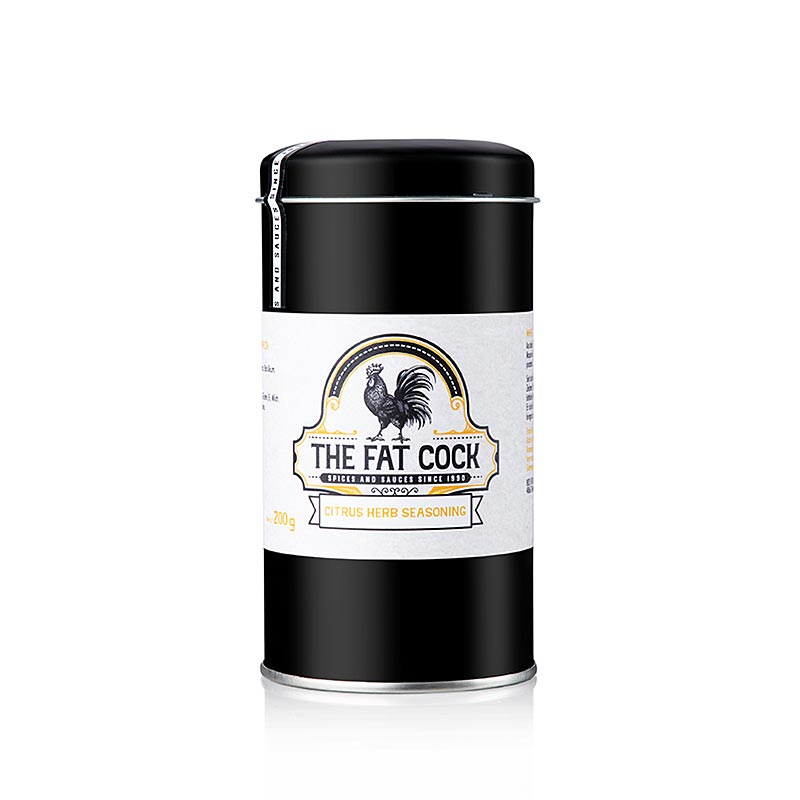 The Fat Cock - Citrus Herb Seasoning, préparation d'épices, 200 g