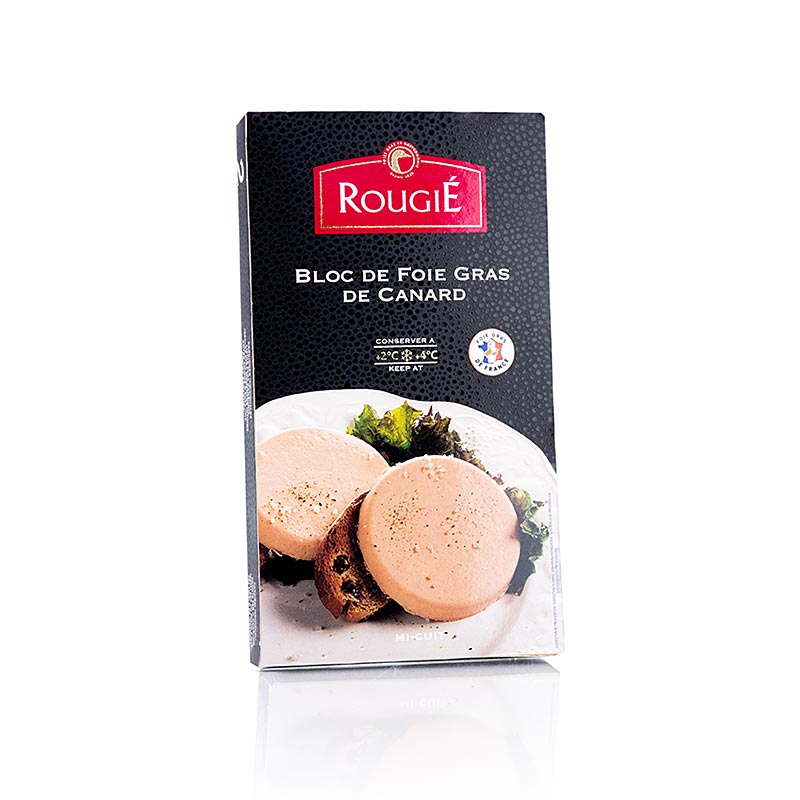 Rougie - Entenstopfleberblock, 2 x 40g Scheiben, Rougié, 80 g