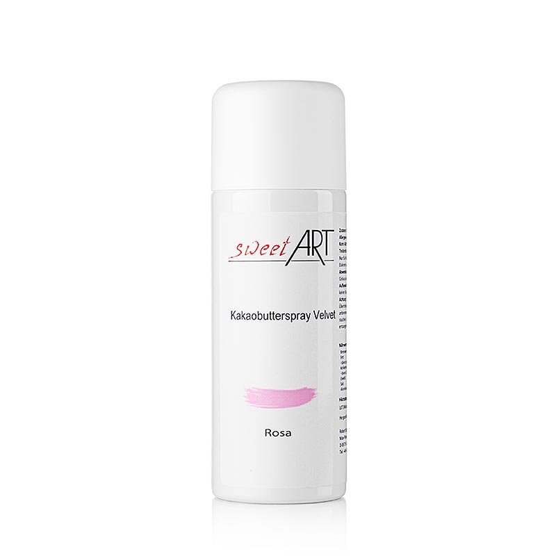 Kakaobutter Spray, Velvet/Samt Effekt, rosa, Sweet Art, 400 ml