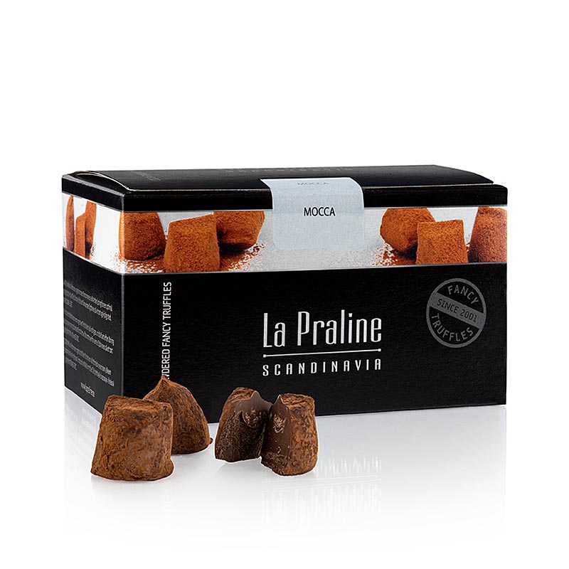 La Praline Fancy Truffles, confiseries au chocolat au moka (Café), Suède, 200 g