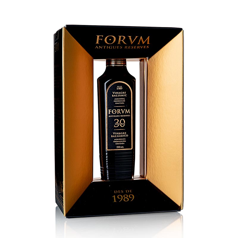 FORVM ANTIGUES RESERVES Vinaigre de cabernet (30 ans d'âge en fûts de bois Solera), 250 ml