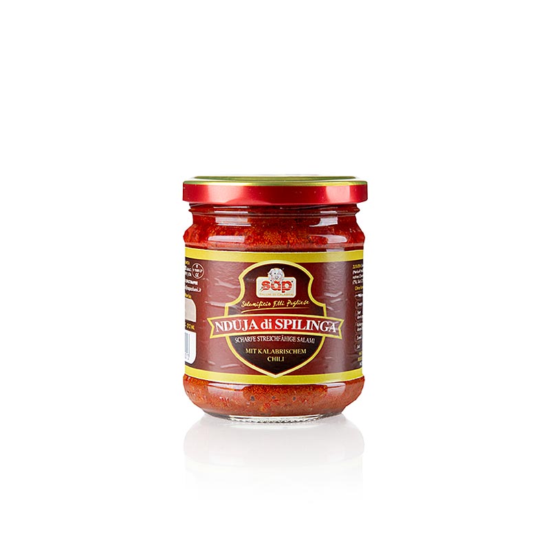 Nduja di Spilinga, Salame piccante spalmabile, 180 g