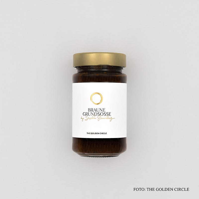 THE GOLDEN CIRCLE - Sauce de base brune par Sascha Stemberg, 225 ml