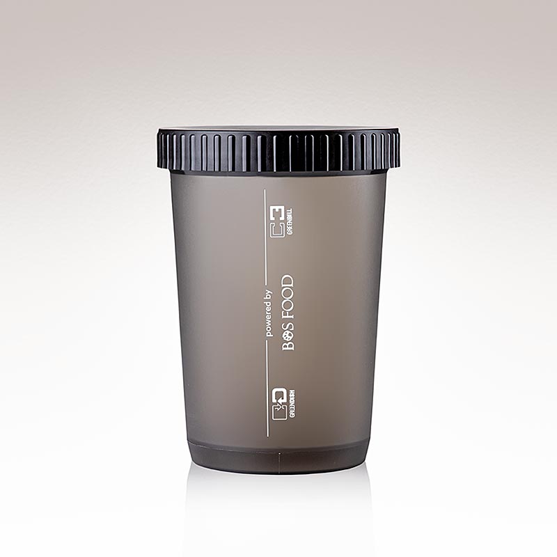 Contenitore da asporto riutilizzabile Dish H, 600 ml, stampato in bianco, 56 pz.