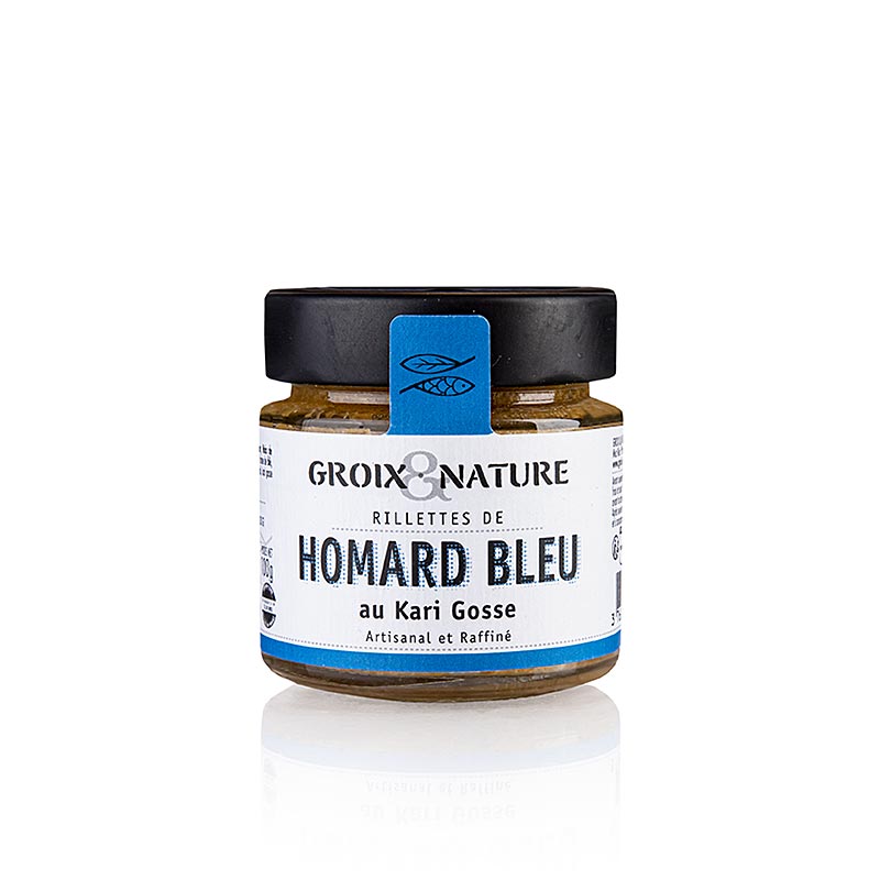 Rillettes de homard au Kari Gosse (curry breton), Groix & Nature, 100 g