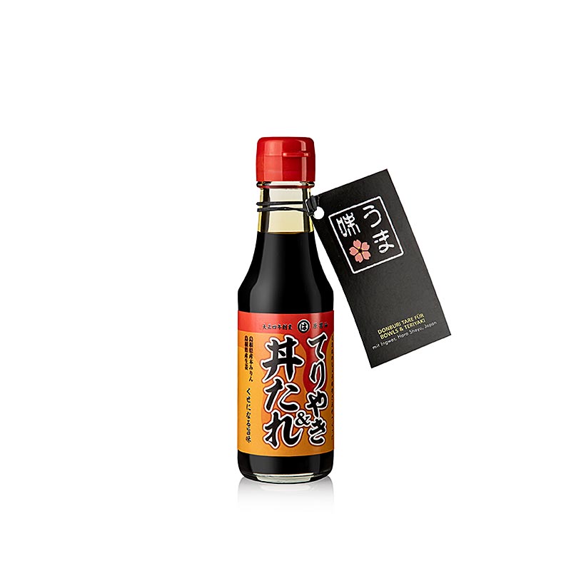Tara di anguilla Unagi e salsa teriyaki, con zenzero, Hara Shoyu, Giappone, 150 ml