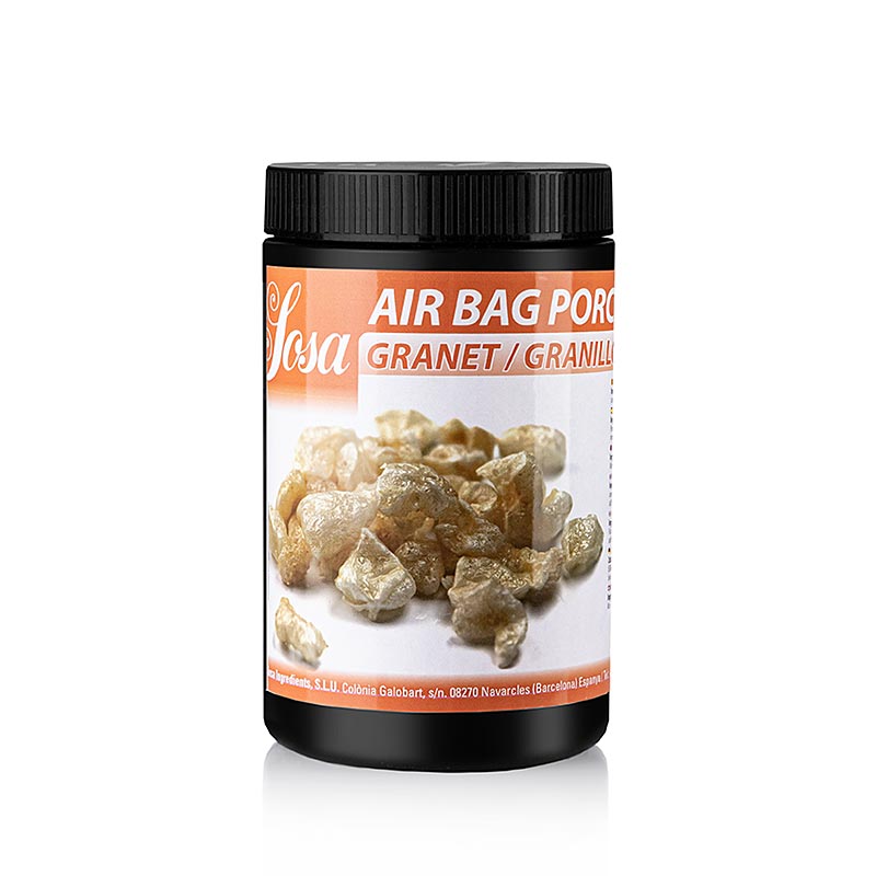 Sosa Air bag granet, Croûte/couenne de porc crue, grossière (41934), 600 g