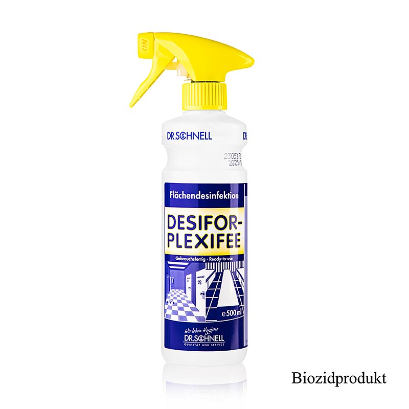 Dr. Schnell - Désinfectant de surface Desifor Plexifee, prêt à l'emploi, 500 ml