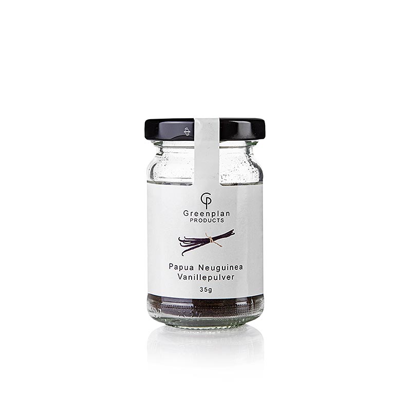 Poudre de vanille (vanille moulue) Papouasie-Nouvelle-Guinée, Greenplan, 35 g