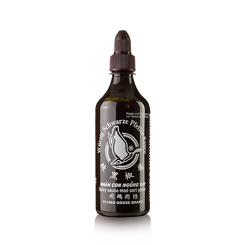 Pepe nera, a base di salsa di soia, Flying Goose, 455 ml