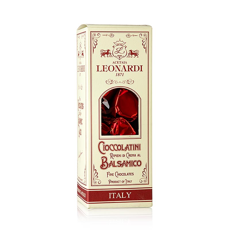 Chioccolatini Balsamico - Chocolats au vinaigre balsamique, Leonardi, 250 g