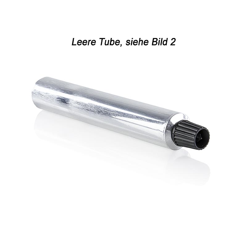 Tube zum Befüllen, silber, 30ml, ohne Inhalt, 100 % Chef, 10 St