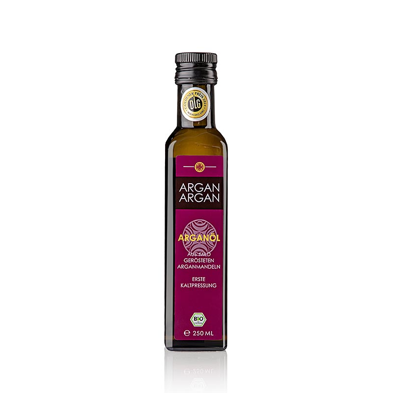 Huile d'argan, Maroc, traditionnelle, filtrée, ArganArgan, BIO, 250 ml