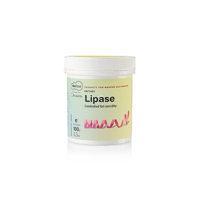 LIPASE Powder, Lipase Enzym, 100g, TÖUFOOD, 100 g | Molekulares Kochen | thungourmet
