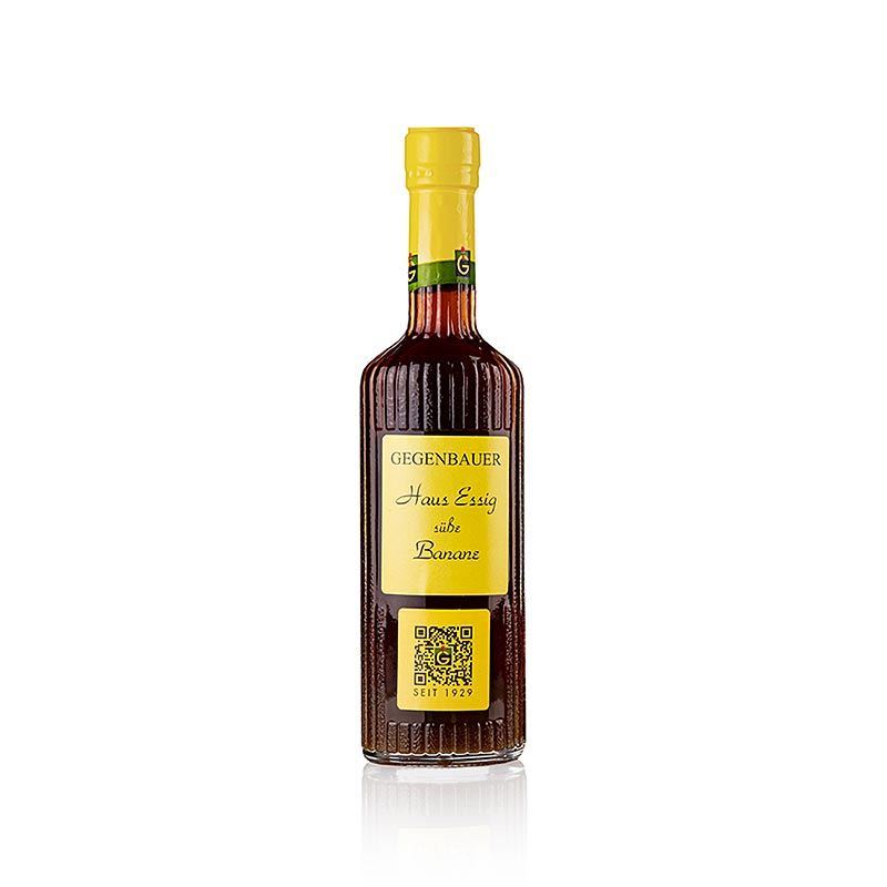 Aceto "Banana dolce" di Gegenbauer, Birrificio Wiener Essig, 250 ml