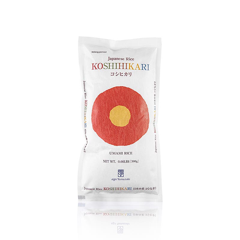 Riz Koshihikari Umami , riz rond pour sushi, Agri Yamazaki, 300 g
